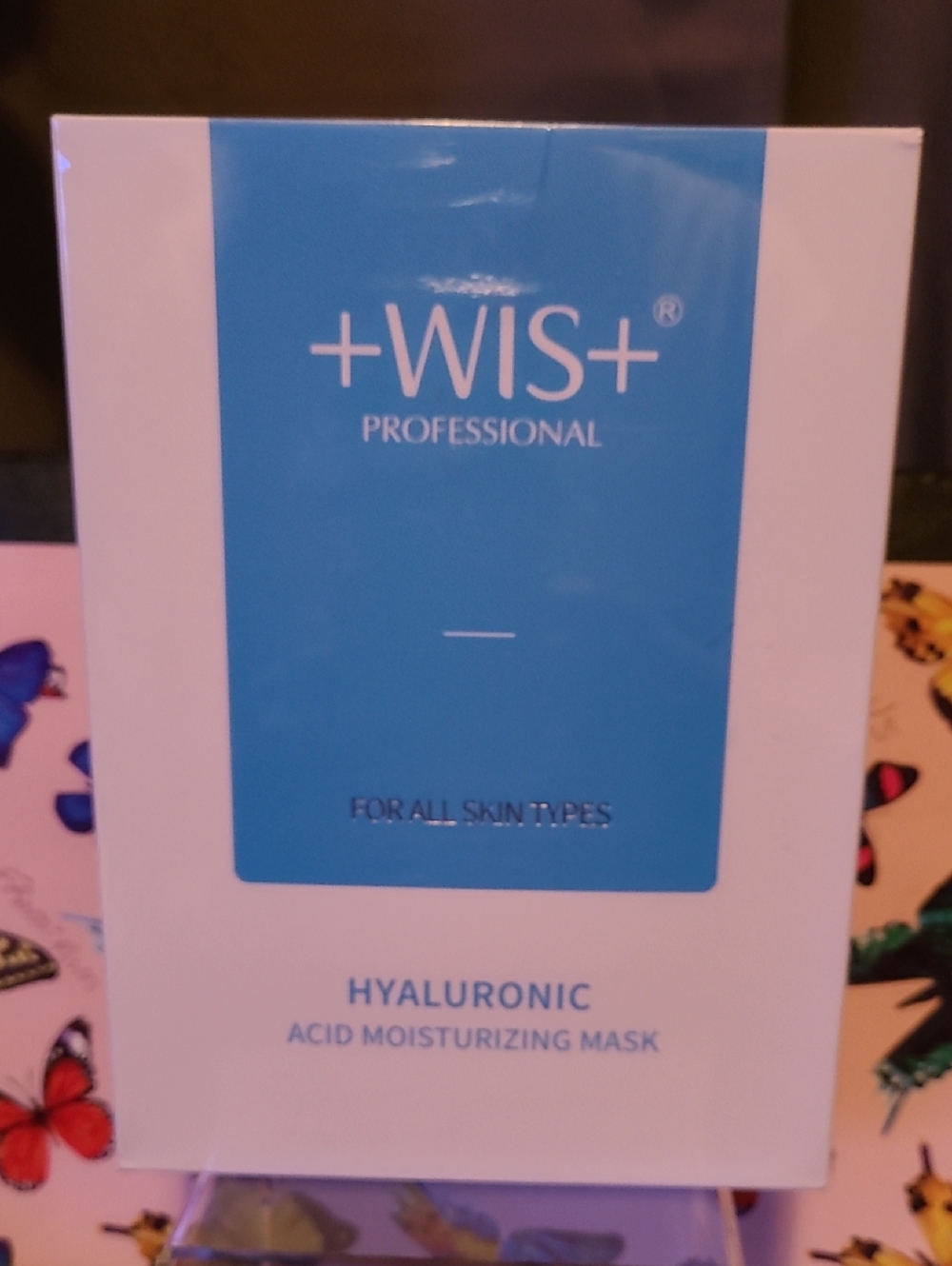 5 Pack Of Professional Hyaluronic Acid Moisturizing Mask - Blue